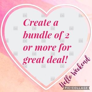 Create a bundle of 2+ for great deal!